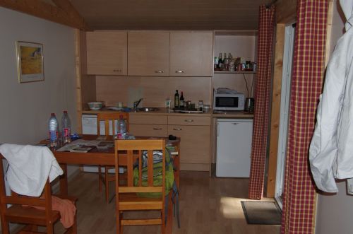 Blick in die Küchenecke