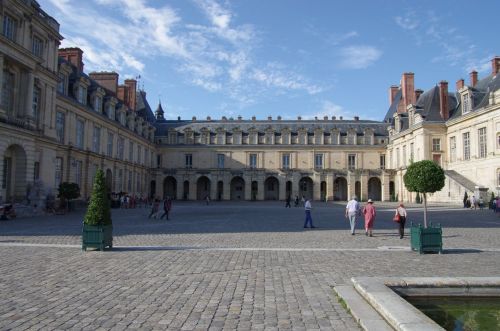Fontainebleau: Innenhof